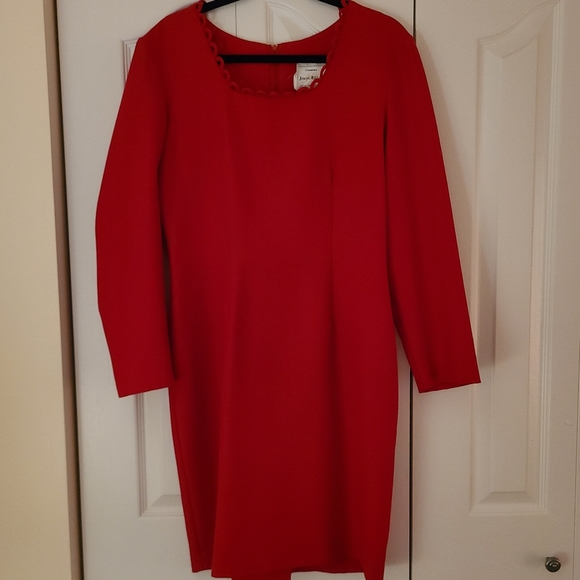 Vintage joseph ribkoff red dress - Picture 4 of 6